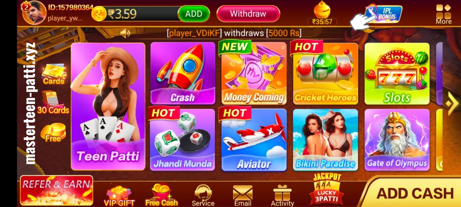 Teen Patti Master 2024